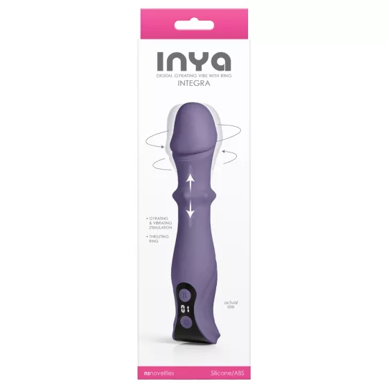 NS Novelties - Thrusting, Rotating Vibrator (Purple)