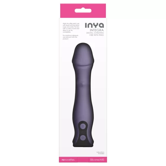NS Novelties - Thrusting, Rotating Vibrator (Purple)