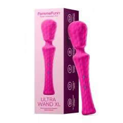   FemmeFunn Ultra Wand XL - premium cordless massager vibrator (pink)