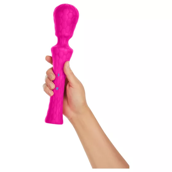 FemmeFunn Ultra Wand XL - Premium Vibrating Massager (Pink)