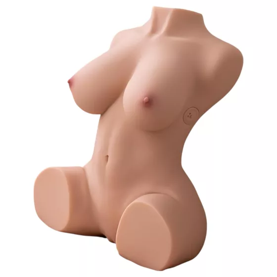 XISE Dania - Lifelike Torso Masturbator with Thrusting Feature (Natural)
