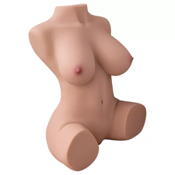 XISE Dania - Lifelike Torso Masturbator with Thrusting Feature (Natural)