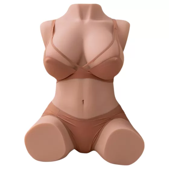XISE Dania - Lifelike Torso Masturbator with Thrusting Feature (Natural)