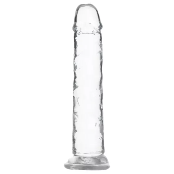 Addiction Crystal - Suction Cup Dildo (Clear) - 18cm