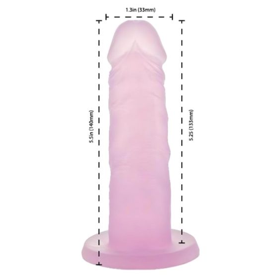 Addiction Cocktails - Suction Cup Dildo (Pink)