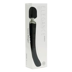   Love Magic Elegance Wand - Rechargeable, Massaging Vibrator (Black)