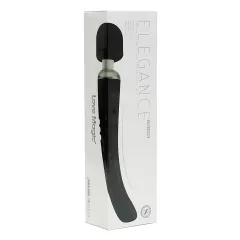   Love Magic Elegance Wand - Rechargeable, Massaging Vibrator (Black)