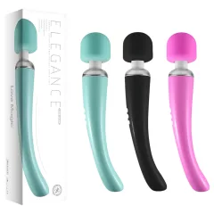   Love Magic Elegance Wand - Rechargeable, Massaging Vibrator (Black)