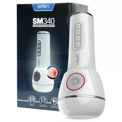   LETEN SM340 - Rechargeable Vibrating and Suction Masturbator with Sound
