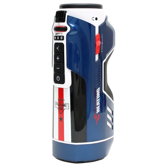 Leten SM Future Pro – thrusting, moaning, tightening, heating masturbator (blue)