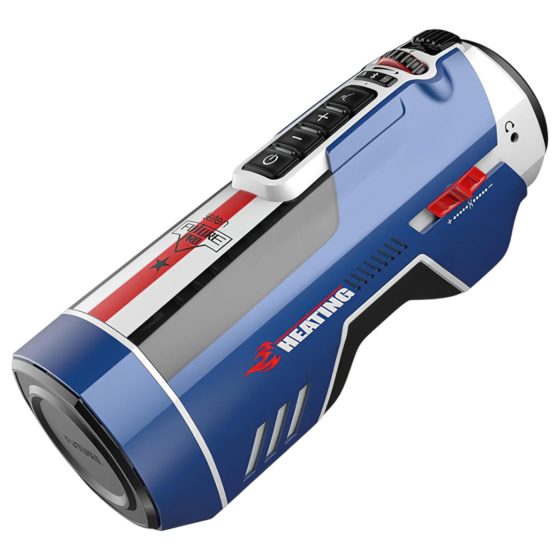 Leten SM Future Pro – thrusting, moaning, tightening, heating masturbator (blue)