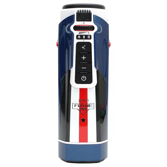 Leten SM Future Pro - Interactive Blue Masturbator with Vibration & Heat