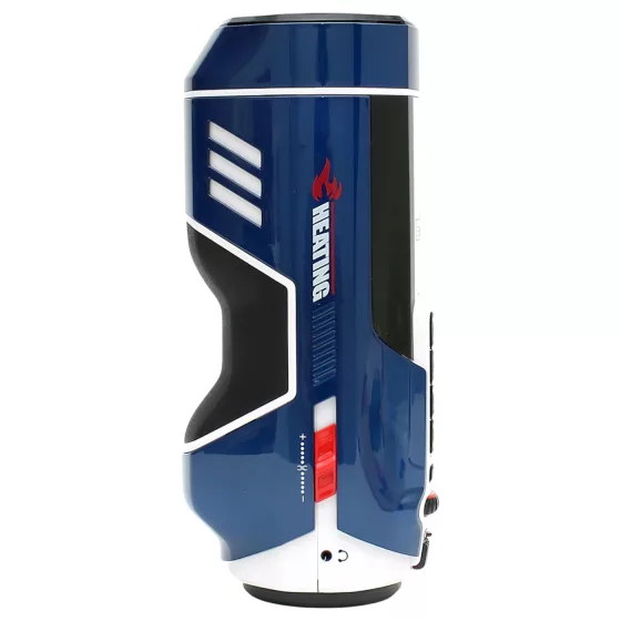 Leten SM Future Pro - Interactive Blue Masturbator with Vibration & Heat