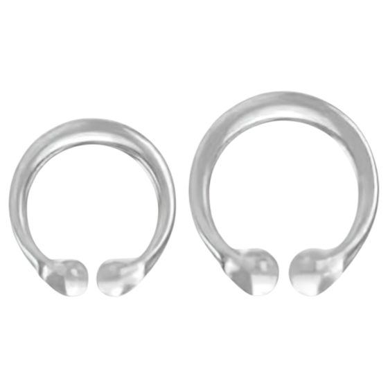 Silicone glans ring - for ejaculation delay (transparent)