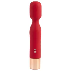   Lonely Charming Vibe Wand - Rechargeable Massager Vibrator (Red) 