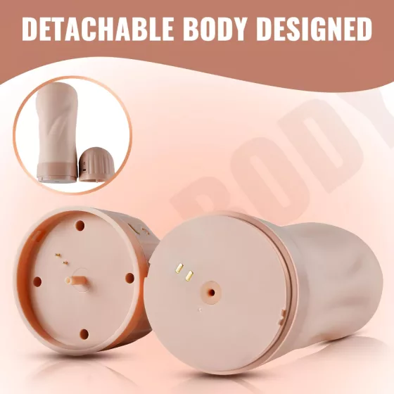 Lonely - Rechargeable Suction & Vibrating Oral Simulator (Natural)