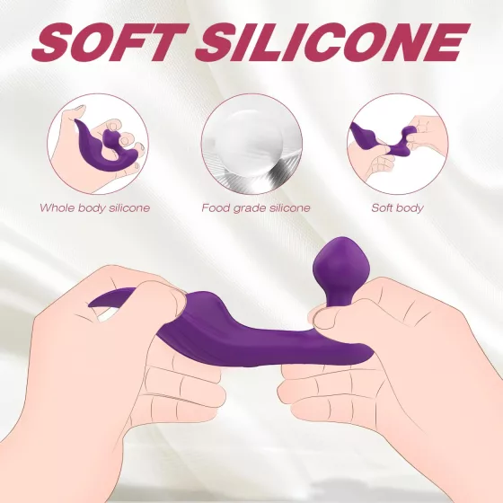 Sex HD Chomper - Waterproof Clitoral & Anal Vibrator (Purple)