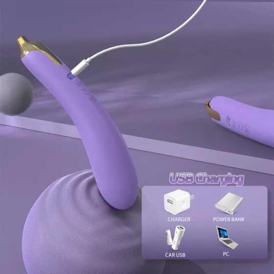 Sex HD - Eggplant Vibrator (Purple)