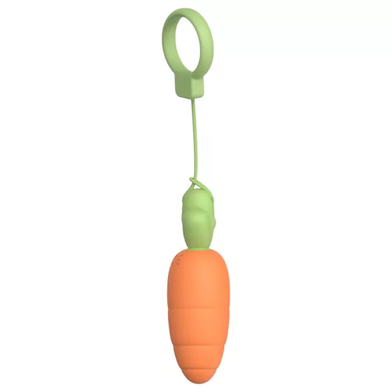 Vibrant Delight Carrot Massager (Orange)