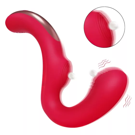 SEX HD Genie - G-Spot and Clitoral Vibrator (Red)
