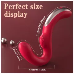 SEX HD Genie - G-Spot and Clitoral Vibrator (Red)