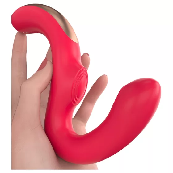 SEX HD Genie - G-Spot and Clitoral Vibrator (Red)