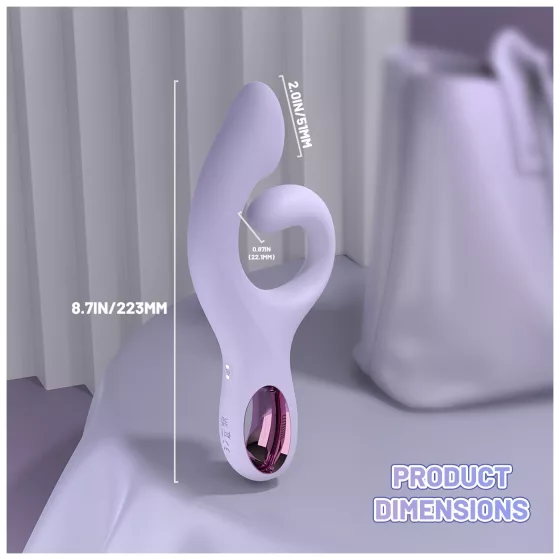 Sex HD - clitoral-arm G-spot vibrator (purple)