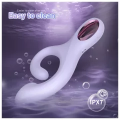 Sex HD - clitoral-arm G-spot vibrator (purple)