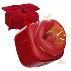 SEX HD Lovely Kiss - Licking-Sucking Vibrator (Red)