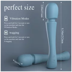 SEX HD Dancer - Massaging Vibrator (Turquoise)