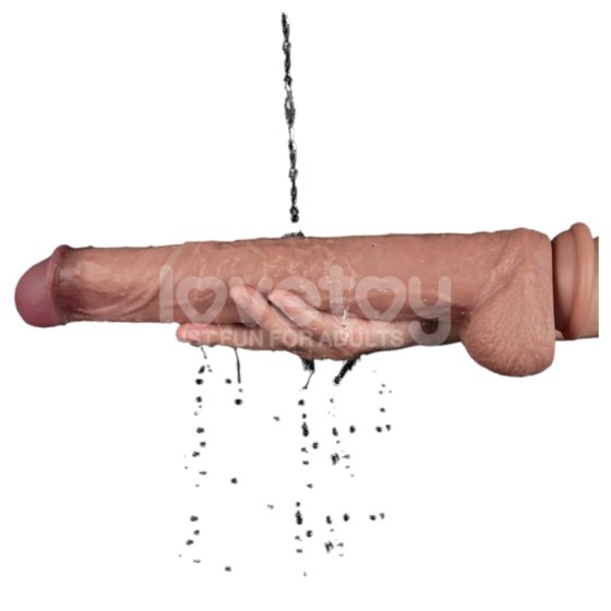 Lovetoy - dual-layer XXL dildo - 36.5 cm (natural)