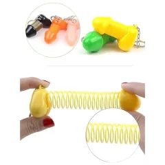 Roomfun - funny penis keyring (black)