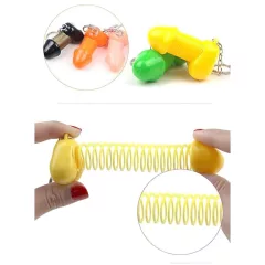 Roomfun - funny penis keyring (natural)
