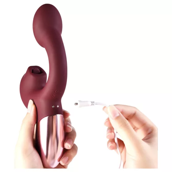 Magic Motion Magic Ponder - 2in1 Clitoral Arm Vibrator (Burgundy)