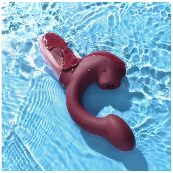 Magic Motion Magic Ponder - 2in1 Clitoral Arm Vibrator (Burgundy)