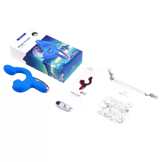 Magic Motion Magic Ponder - 2in1 Clitoral Vibe with Arm (Blue)