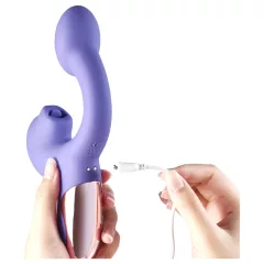   Magic Motion Enchant Ponder - 2-in-1 Clitoral Vibrator (Purple)