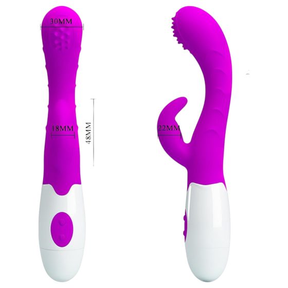Pretty Love Arthur - beaded G-spot vibrator (pink)