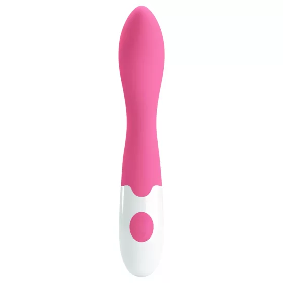 Pretty Love Bishop - Waterproof G-Spot Vibrator (Pink-White) 