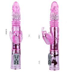 Baile Butterfly Clitoral Vibrator (Pink)