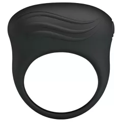   Pretty Love Bertram - Waterproof, Vibrating Cock Ring (Black) 