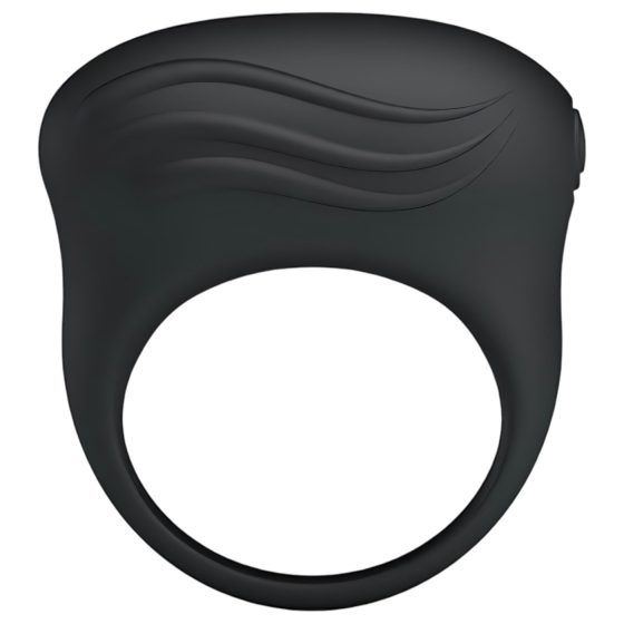 Pretty Love Bertram - Waterproof, Vibrating Cock Ring (Black) 