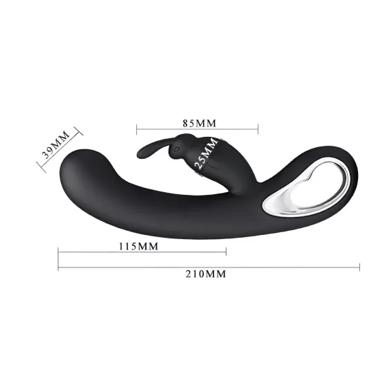 Pretty Love Webb - Waterproof, Clitoral Arm Vibrator (Black)