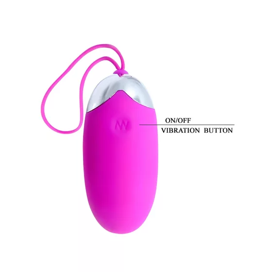 Pretty Love Berger - Rechargeable, Wireless Vibrating Egg (Pink) 