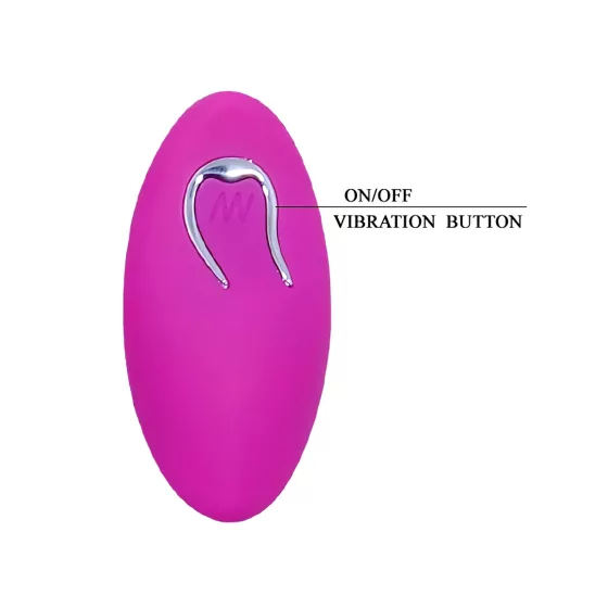 Pretty Love Berger - Rechargeable, Wireless Vibrating Egg (Pink) 