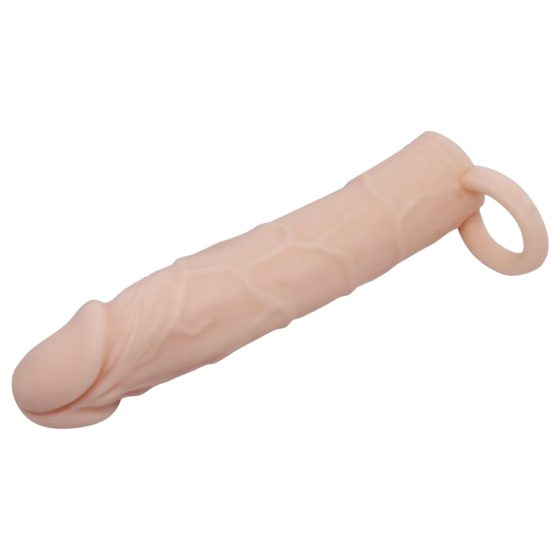 Pretty Love - penis sleeve with scrotum ring (natural)