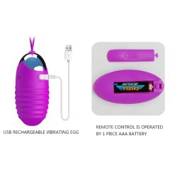 Pretty Love Jessica - Vibrating Egg (Purple)
