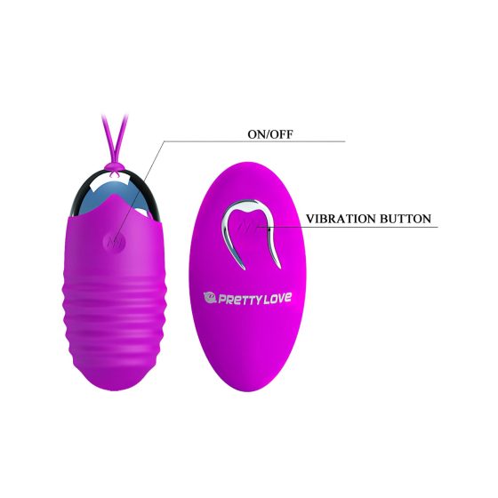 Pretty Love Jessica - Vibrating Egg (Purple)