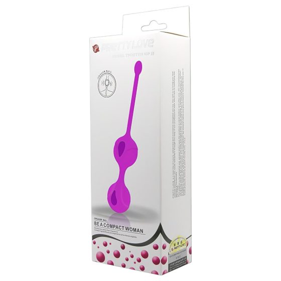 Pretty Love Kegel Up II - kegel ball duo (purple)