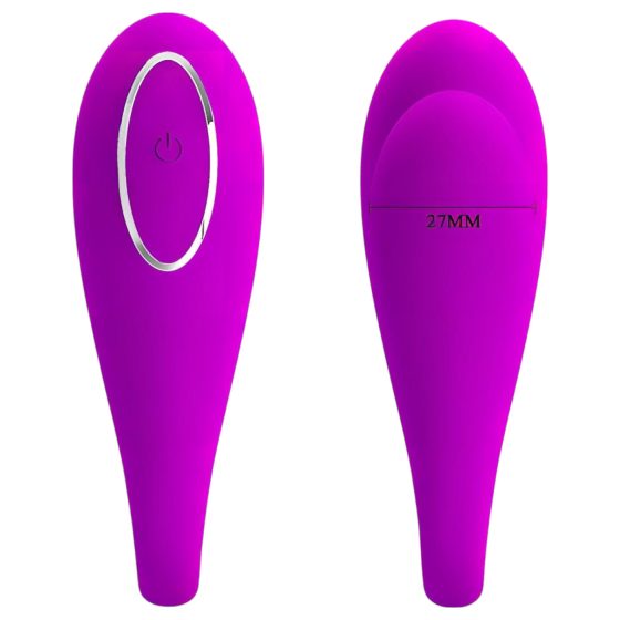 Pretty Love Algernon - rechargeable remote-controlled couple’s vibrator (purple)